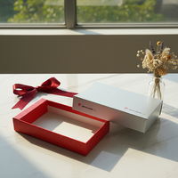 Coffrets cadeaux de luxe personnalisés pour montres pour femmes, emballage en carton, boîte coulissante faite à la main avec logo