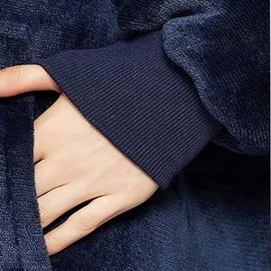 100% Polyester Comfy Wearable Oversized Sherpa <strong>Oodie</strong> Blanket <strong>Hoodie</strong> for Women and Men - Product Image 3