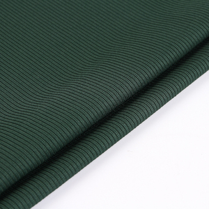Paño de interbloqueo de poliéster <span class=keywords><strong>2</strong></span>*1 costilla jersey poliéster tela de punto de urdimbre de burnout - Product Image 4