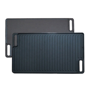 ChuiHua Discount Cast Iron Griddle Reversible <strong>Grill</strong> Griddle <strong>Pan</strong> Non-Stick Double Burner Griddle <strong>Grill</strong> <strong>Pan</strong> Cookware for BBQ - Product Image 1