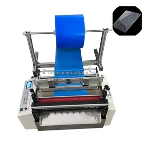 Small Heat Sealing Cutting Polypropylene Hdpe Plastic Bag Making Machine Electrostatic Polythene Tea Bag Sewing Punching Machine