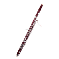Professional Bassoon C Key Maple Wood Body Cupronickel Silver-plated Keys Woodwind Instrument