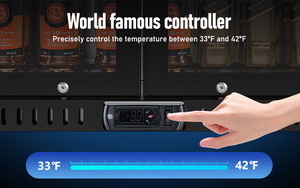 High Quality Home Supermarket 145L Display Fridge Soft Food Beer Beverage Refrigerated <b>Mini</b> Bar - Product Image 2