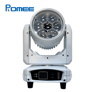 Luz Móvil de Cabeza con Zoom RGBW LED de 7*40W a Todo Color, DMX512, con Efecto de Haz de Luz Tipo Ojo de Abeja para Discotecas, Conciertos, Eventos, Bodas, Espectáculos y Escenarios - Product Image 2
