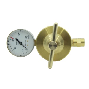 DEM SR0770P Ligne de tuyau à jauge unique en laiton haute pression à usage moyen Régulateur de pression de gaz - Product Image 1