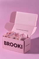 Boîte d'expédition en carton ondulé écologique personnalisée, boîte à courrier avec logo personnalisé pour l'emballage de boulangerie