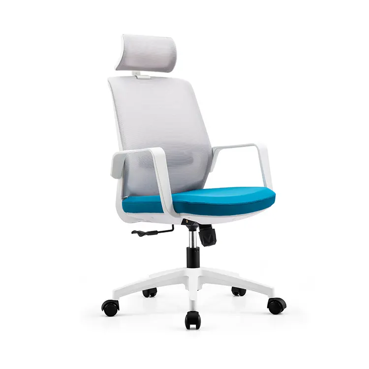 गर्म बेच आइटम Headrest के साथ कार्यालय की कुर्सी कुंडा Ergonomic कुर्सी घर काम व्यापक रूप से का उपयोग