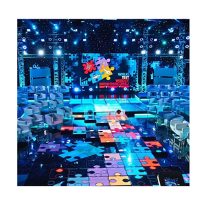 フルカラーデジタルインタラクティブフロアLEDディスプレイキッドゲームダンスゲームビデオステージダンスフロアタイル - Product Image 3