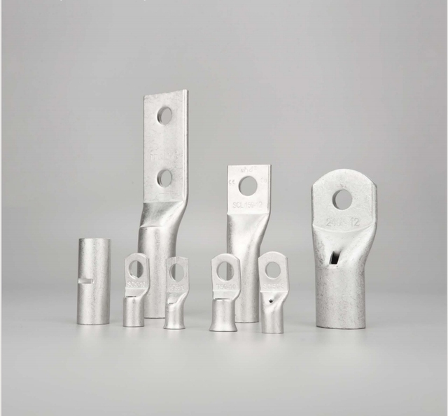 TTL  Crimp Terminals Intelligent Production Copper Wire  Tubular Cable Lugs With Two Connection Holes for Copper Conductor