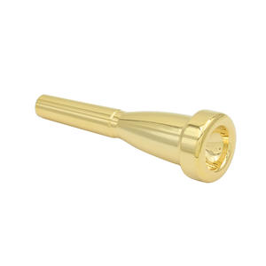 Embouchure de <span class=keywords><strong>trompette</strong></span> Bullet Tip <span class=keywords><strong>Trompette</strong></span> Bouche Argent/Or 3C 7C Taille Laiton Instrument de musique Pièces de rechange - Product Image 1