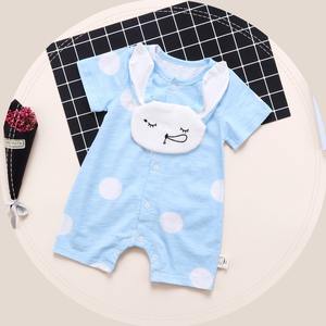 Ropa de Bebé al por Mayor sin Patrones, Monos de Bambú de Color Liso para Bebés Niñas - Product Image 2