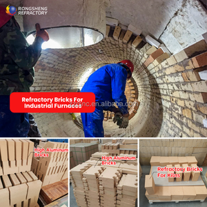 منتج مقاوم للحرارة بدرجة حرارة عالية مقاوم للصدمات الحرارية Ladrillo Refractarios - Product Image 3