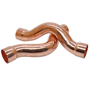 Coude en cuivre soudé pour échangeur de chaleur 151922 pour l'industrie chimique et la climatisation de précision - Product Image 1