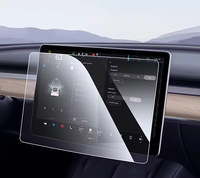Pour Tesla modèle 3 Y 2023 accessoires de voiture kits GPS écran de Navigation verre trempé Film de protection anti-rayures intérieur