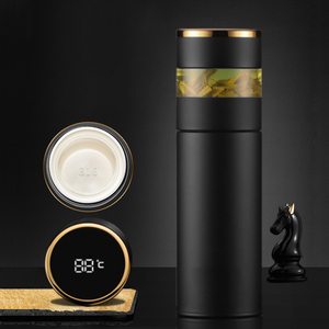 Hot Sale Intelligent Temperature Display Separation Tea <b>Infuser</b> Cup Water Cup Stainless Steel Insulation <b>Bottle</b> - Product Image 5