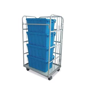 <span class=keywords><strong>Chariot</strong></span> de stockage en entrepôt <span class=keywords><strong>Chariot</strong></span> à cage roulante en métal <span class=keywords><strong>Chariot</strong></span> logistique avec <span class=keywords><strong>porte</strong></span> - Product Image 4