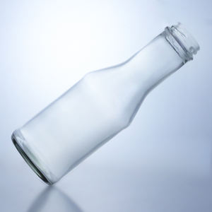 Bouteilles en verre vides de 350 ml pour boissons, jus, café, lait, eau, à large ouverture, recyclables, avec couvercle, vente en gros - Product Image 2