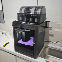 Version Globale Bambu X2D Combo Débloqué Imprimante 3D FDM Haute Vitesse Multicolore Auto-Nivelante Grand Format pour Prototypage