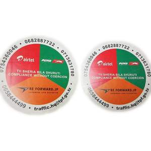 Ront-adhesivo lateral para ventana de coche, pegatina a prueba de sol con efecto olográfico - Product Image 6