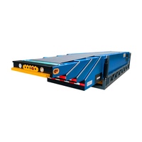 Bande transporteuse de chargement et de déchargement de conteneurs Rouleau de convoyeur de transport logistique Rampe de chargement et de déchargement de tambours télescopiques