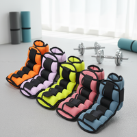 Poids de cheville réglables unisexes en néoprène durable et écologique, multicolores, avec logo personnalisé, pour yoga, marche et course à pied