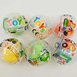 Cápsulas Transparentes <span class=keywords><strong>de</strong></span> 50 mm para Juguetes <span class=keywords><strong>de</strong></span> <span class=keywords><strong>Coche</strong></span> Pequeños Unisex, Bolas <span class=keywords><strong>de</strong></span> Juguete Promocionales Variadas Mixtas - Product Image 2