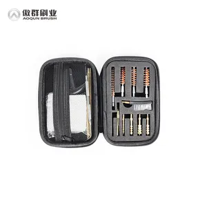 Best Selling Wholesale Hunting Bore Cleaning Brush Kits With Aluminum Alloy Case