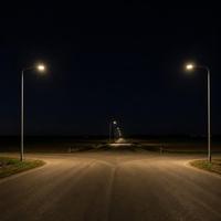 Lampadaire LED Urbain DL08 4200-44800lm 140lm/W IP66 AC 90-305V Télécommande Dimmable Garantie 5 Ans CE RoHS