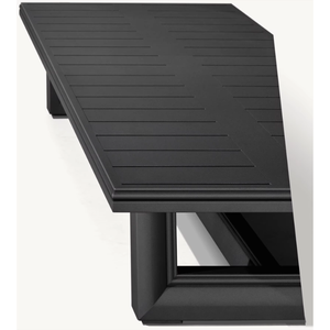 Mesa de centro rectangular de aluminio Estilo clásico <span class=keywords><strong>Hotel</strong></span> <span class=keywords><strong>Jardín</strong></span> al aire libre Muebles <span class=keywords><strong>COSTA</strong></span> - Product Image 3
