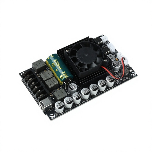 TPA3255 High-end HIFI Digital Power Amplifier Board 300W+300W High-power Stereo Amplifier Module 18-55V