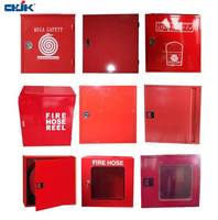 Armoire pour enrouleur de tuyau d'incendie Jinkai - Construction robuste en acier doux thermolaqué, système de protection incendie flexible, recyclable et portable