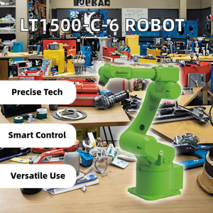 공장 가격 6 축 프로그래밍 가능한 조인트 로봇 암 코어 PLC 작업장 자동화 프리미엄 관절 로봇 모터 부품 - Product Image 4
