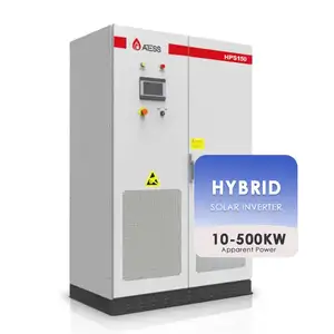 Ölçeklenebilir tasarım Atess All-in-one hibrid güneş inverteri 500Kw 400Kva 300Kva 200Kva 150Kva 100Kva 3Phase şebekeden bağımsız invertör