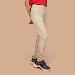 Logo personnalisé disponible, fabrication OEM, jeggings pour femmes de qualité supérieure, taille haute, tissu extensible, coupe ajustée, décontractés, légers, pour tous les jours - Product Image 6