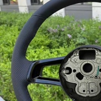 Volant en cuir personnalisé R Line pour Volkswagen GTI GTD GTE MK3 MK4 MK5 MK6 MK7 Passat 5R Tiguan Jetta Amarok Atlas