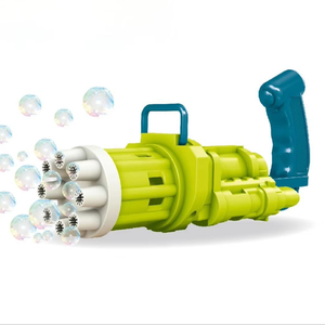 Nuova Pistola Spara Bolle Gatling in Plastica Non Tossica per Interni, Prezzo Accattivante, YIDI 24pz/scatola - Product Image 1