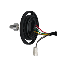 Ultradünner Scheiben-Absolutwertgeber ohne Schaft mit Magnetspitze, 4096 Auflösung, Synchronmotor 5V/12V/24V, -50°C~125°C