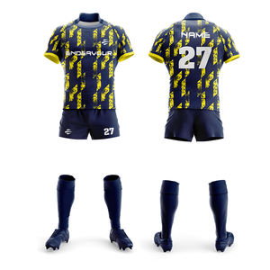 Échantillon disponible Maillot de rugby à sublimation personnalisé Uniforme de rugby extensible en Chine pour la vente en gros - Product Image 6
