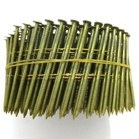Q235 tige de vis/tige d'anneau/clou de bobine assemblé par fil de tige lisse pour la palette en bois