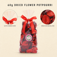Sachets de 60g de pétales de coton aromatiques naturels pour armoire, voiture et intérieur, fleurs et plantes séchées en sachet OPP