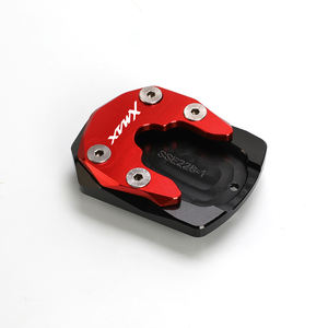 Soporte de placa CNC para motocicleta, ampliador de soporte lateral para <span class=keywords><strong>YAMAHA</strong></span> XMAX <span class=keywords><strong>125</strong></span> 250 300 <span class=keywords><strong>2017</strong></span> - 2024 2023 2022 2021 2020 2019 - Product Image 3
