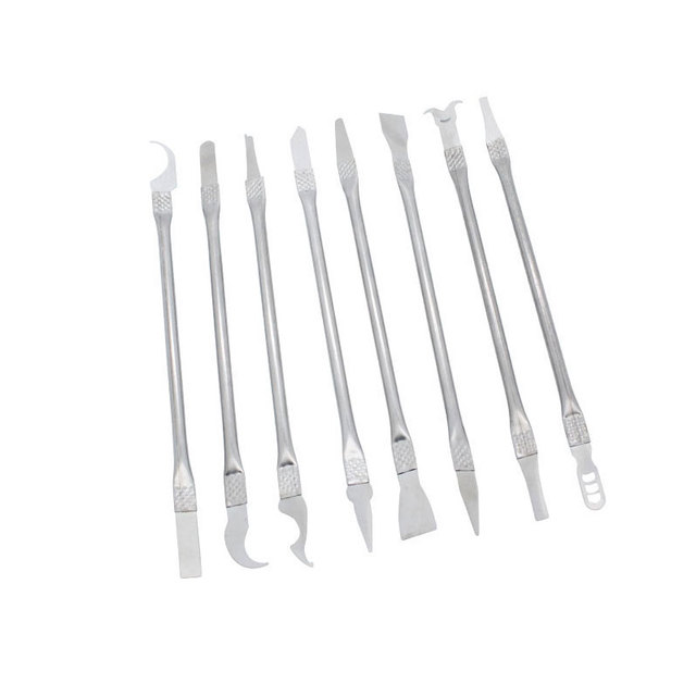 China 8 In1 Phone Repair Kit Disassembly Blades for Mobile Phones Computer IC Chip CPU NAND Metal Remover Hand Tools Set