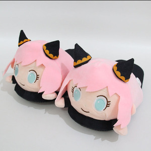 รองเท้าผ้าพลัฌลายการ์ตูนอนิเมะน่ารัก SPY x FAMILY อันยา สำหรับเด็ก ดีไซน์ใหม่ ขายส่ง ของใช้ประจำวัน รองเท้าผ้าฝ้ายอุ่นๆ - Product Image 2