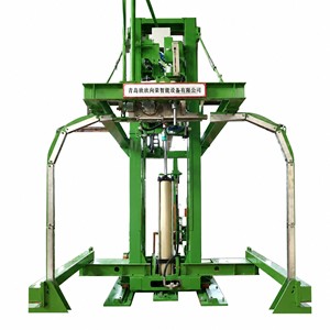 Machine d'emballage verticale pour bobines d'acier, avec bandeuse multi-boucles pour l'emballage de bobines métalliques à chaud - Product Image 2