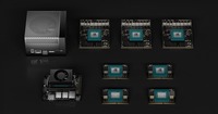 GXT 900-13448-0020-000 Jetson Nano de 4 GB, placa base LCFJetson Nano AIC con chip de IA integrado, 472 GFLOPS,