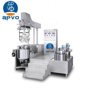 Máquina de fabricación de pasta de dientes mezcladora al vacío, línea de producción de tanque homogeneizador de pasta de dientes - Product Image 1