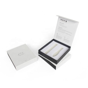 Logotipo personalizado de lujo oro StampTiffany azul magnético caja de regalo para blanquear los dientes pluma Gel caja de embalaje de papel - Product Image 4