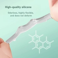 Bandes nasales en silicone sûres et fiables pour le sommeil, hypoallergéniques, réduisent le ronflement, améliorent le flux d'air nasal, réutilisables, usage quotidien, unisexe