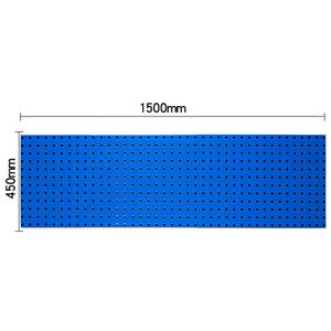 Panneaux porte-outils en gros - Panneaux perforés métalliques robustes <span class=keywords><strong>pour</strong></span> atelier et rangement de pièces automobiles - Product Image 3