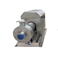 Machine sanitaire d'émulsion de dispersion de cisaillement élevé de canalisation d'étape de l'acier inoxydable